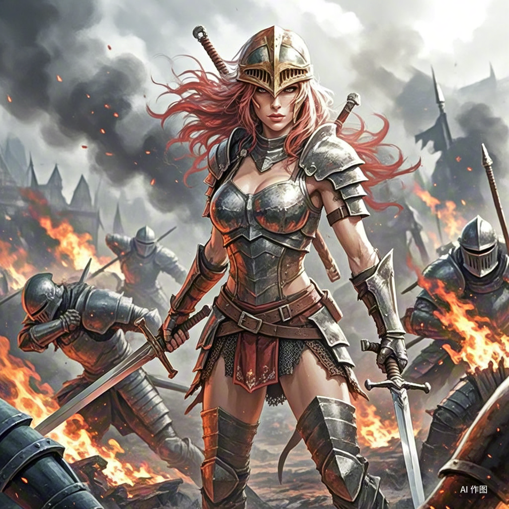 女武神玛莲妮亚对战场景